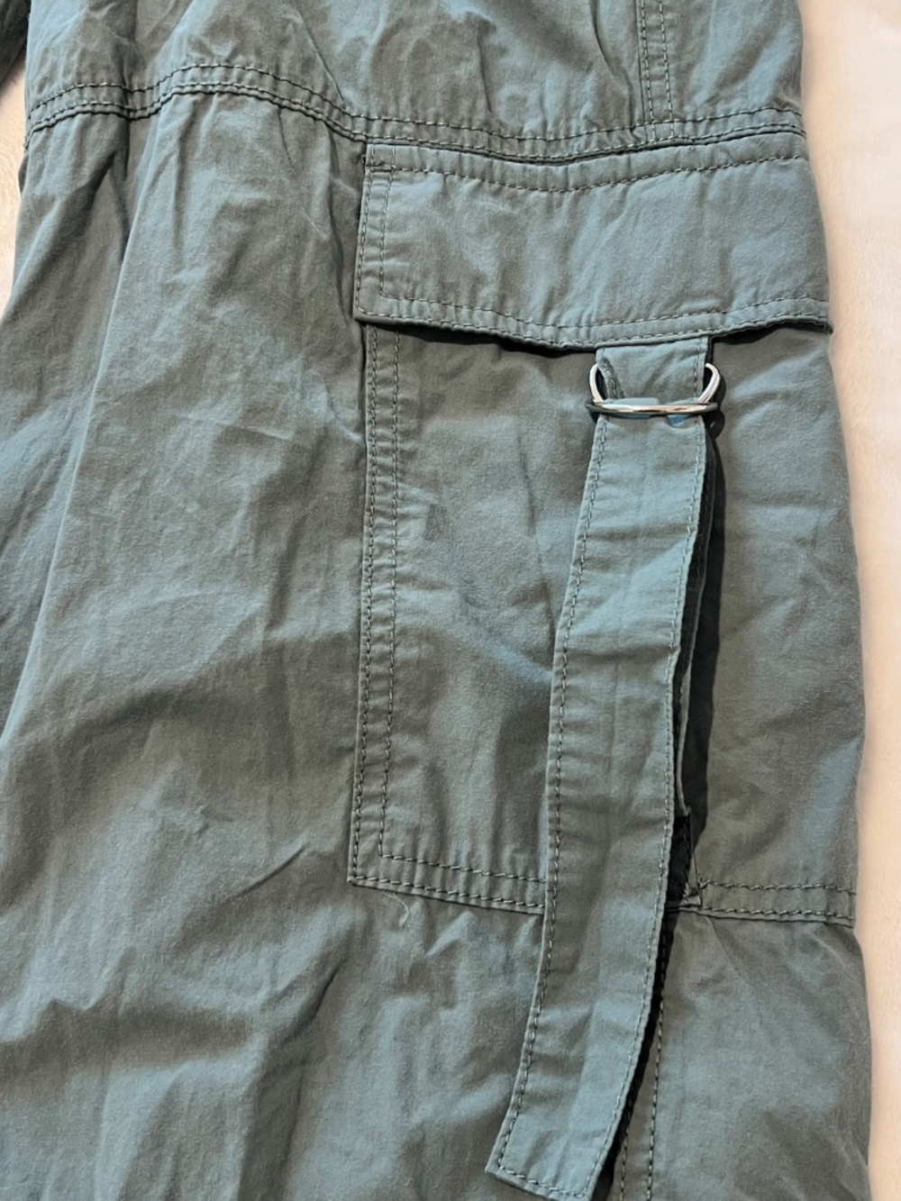 Wild Fable Wide Leg Cargo Pants NWT Sage Green Size Small - Picture 5 of 10